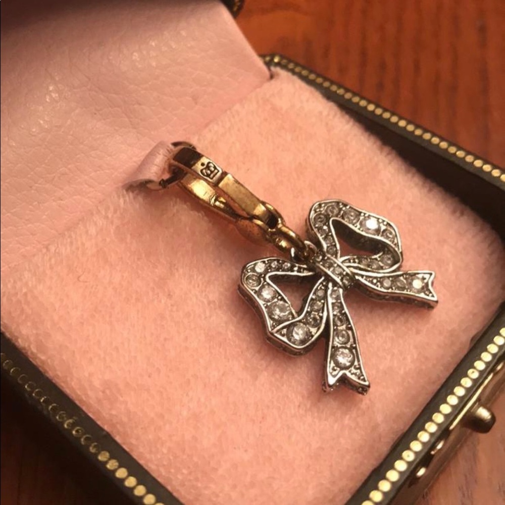 Juicy Couture Pave Bow Charm